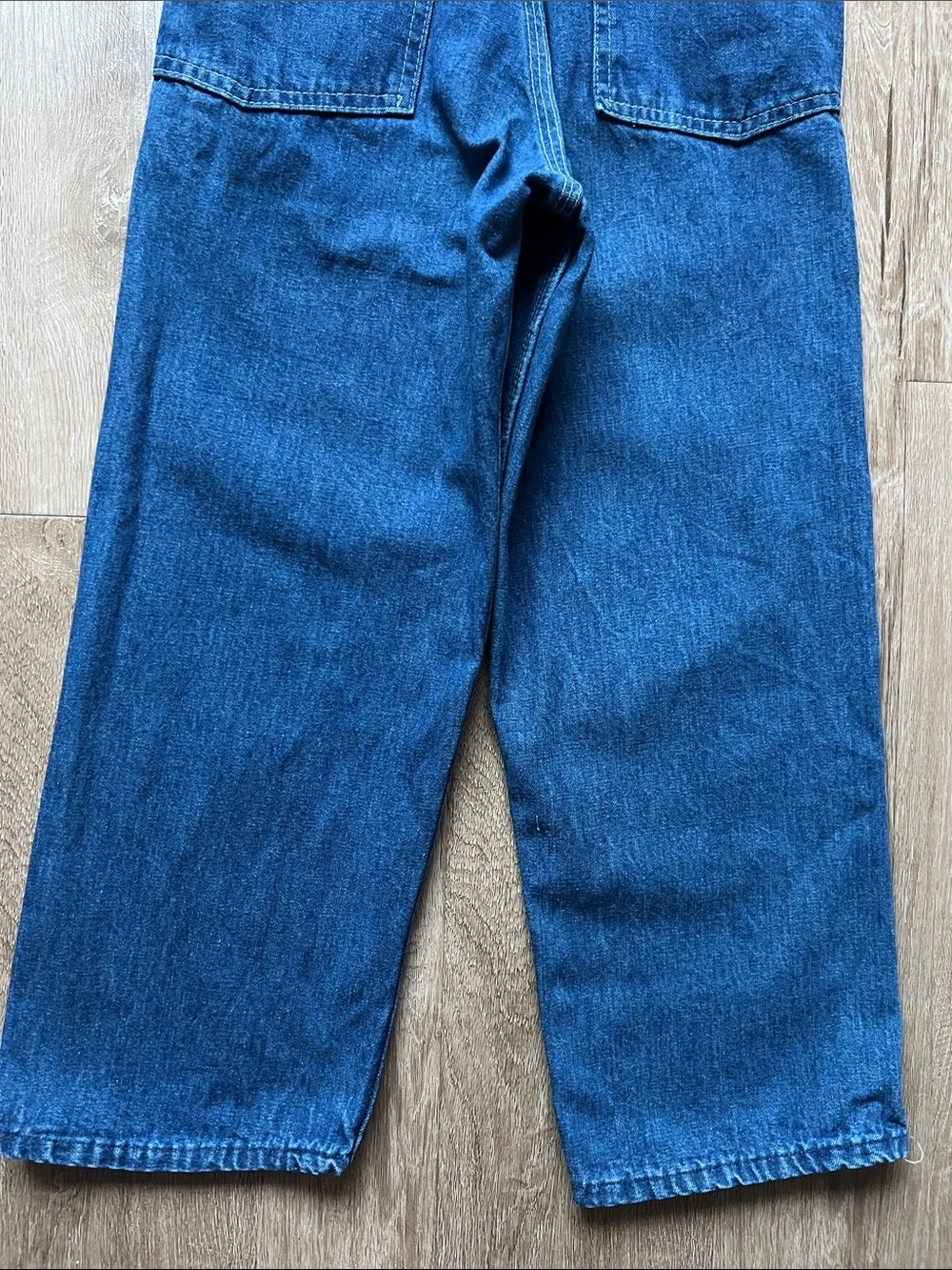 Vintage OshKosh B’gosh Girls Whimsical Studded Ice Cream Denim Overalls